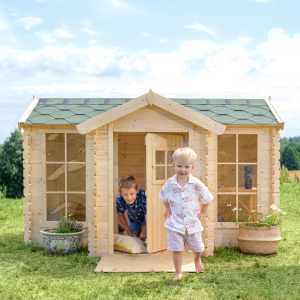 Timbela medinis žaidimų namelis vaikams M520, 176x235cm (vizualas)_289