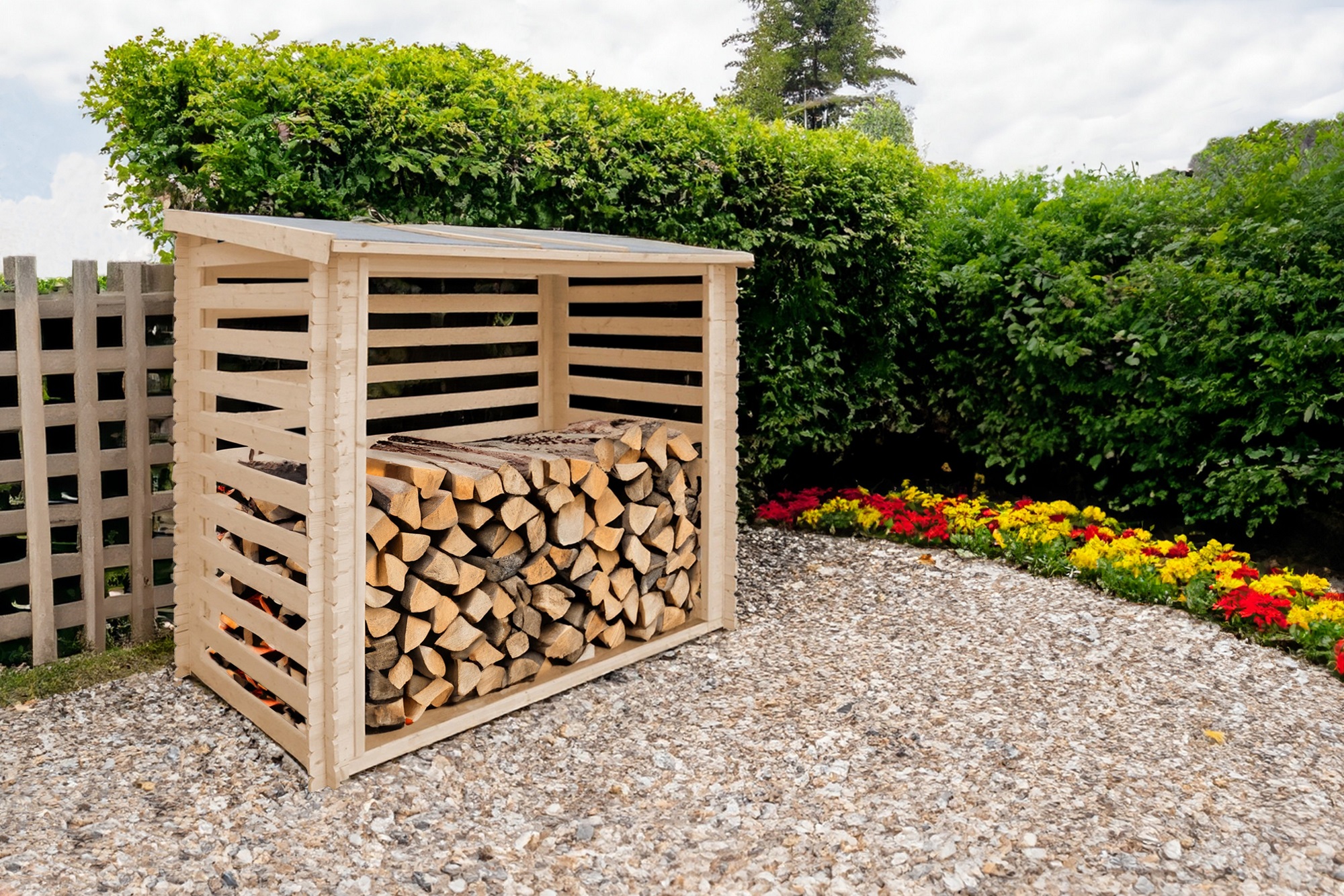firewood shed kit