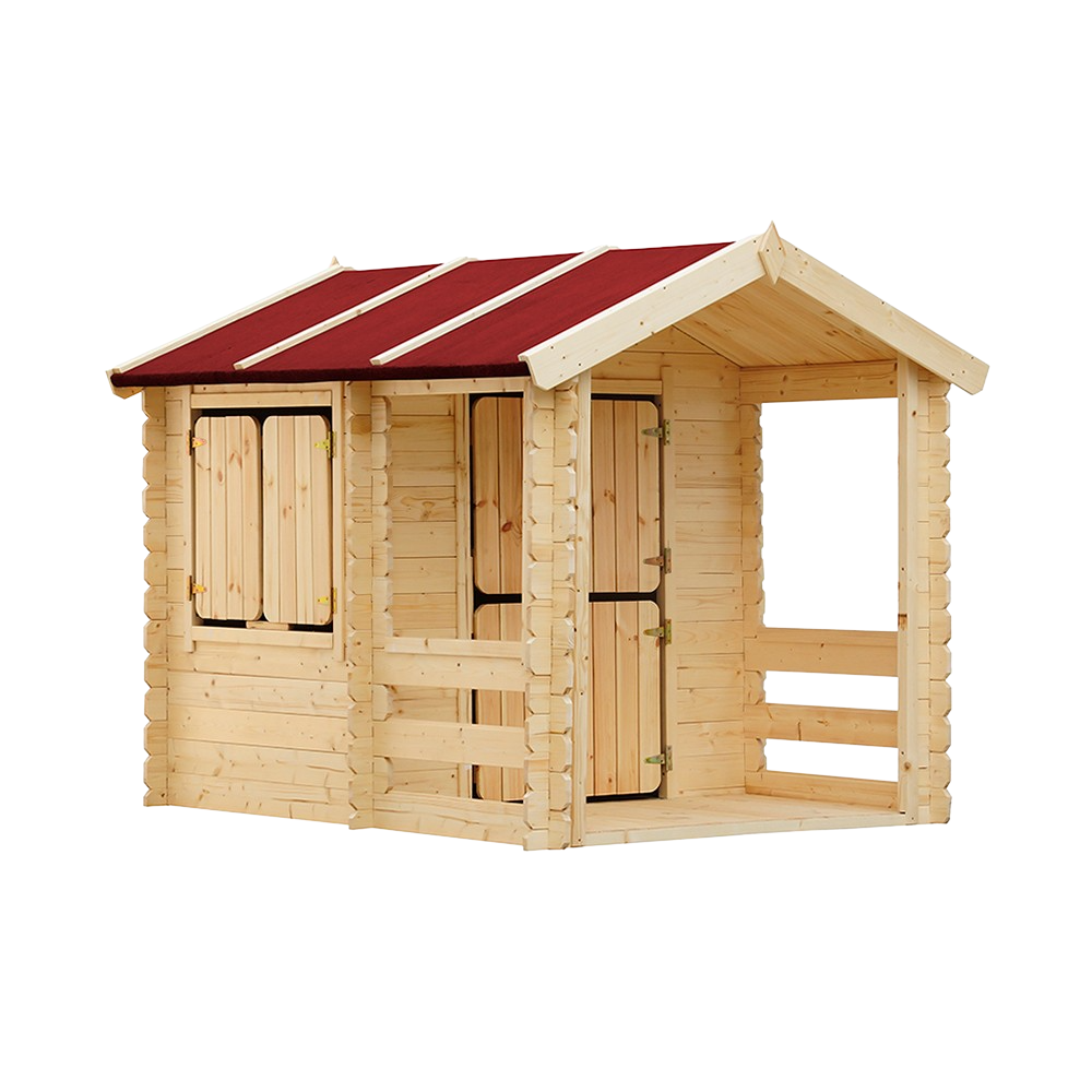 Maison de jardin enfant extérieur - cabane en bois avec plancher