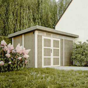 LP® SmartSide® panel shed M904A - 236 x 368 cm - 9 m2 | Timbela.com