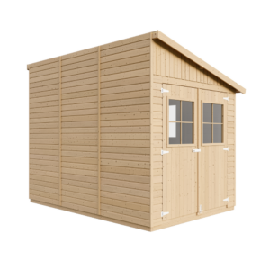Wooden shed M339A - 205 x 297 cm - 6 m2 | Timbela.com